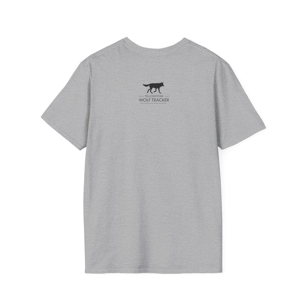 Howling Wolf Graphic T-Shirt — Moon & Wolf Artwork