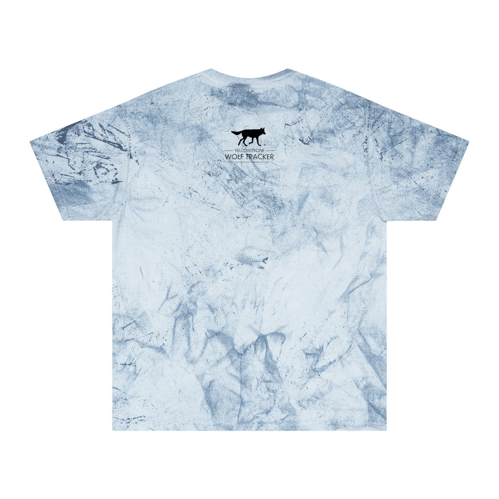 Howling Wolf Graphic T‑Shirt – Rustic Wolf Tracker Tee