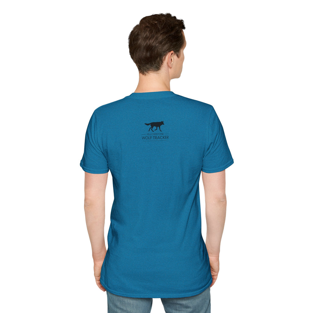 Howling Wolf Graphic T-Shirt — Moon & Wolf Artwork