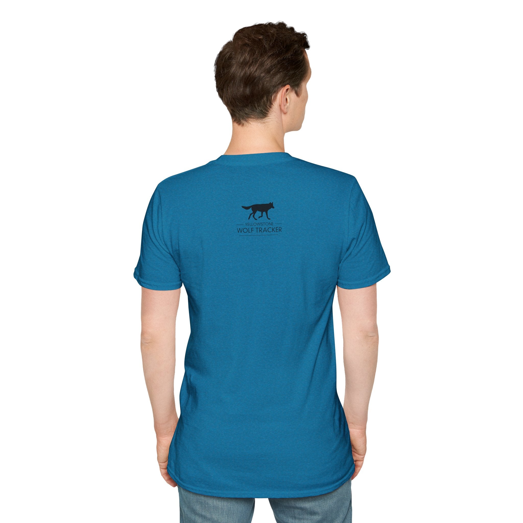 Howling Wolf Graphic T-Shirt — Moon & Wolf Artwork