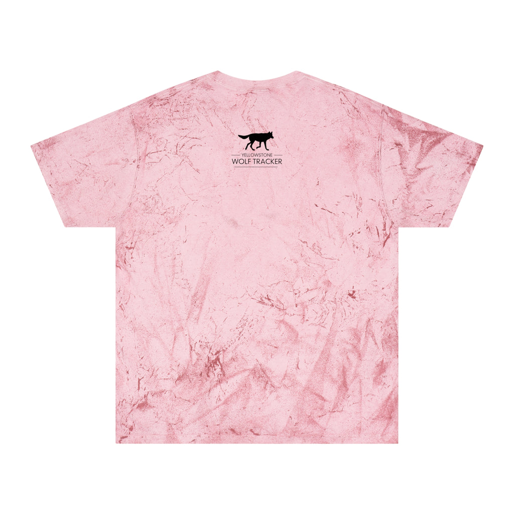 Howling Wolf Graphic T‑Shirt – Rustic Wolf Tracker Tee