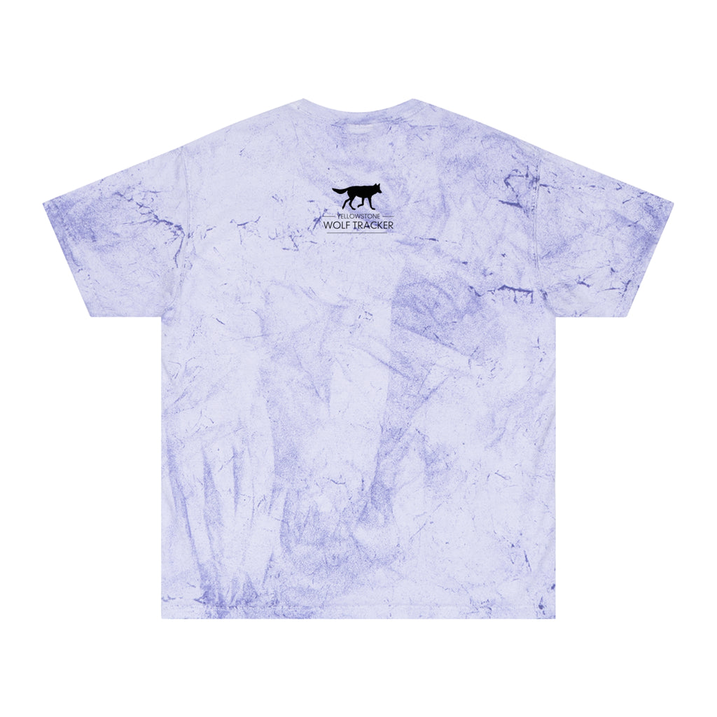 Howling Wolf Graphic T‑Shirt – Rustic Wolf Tracker Tee