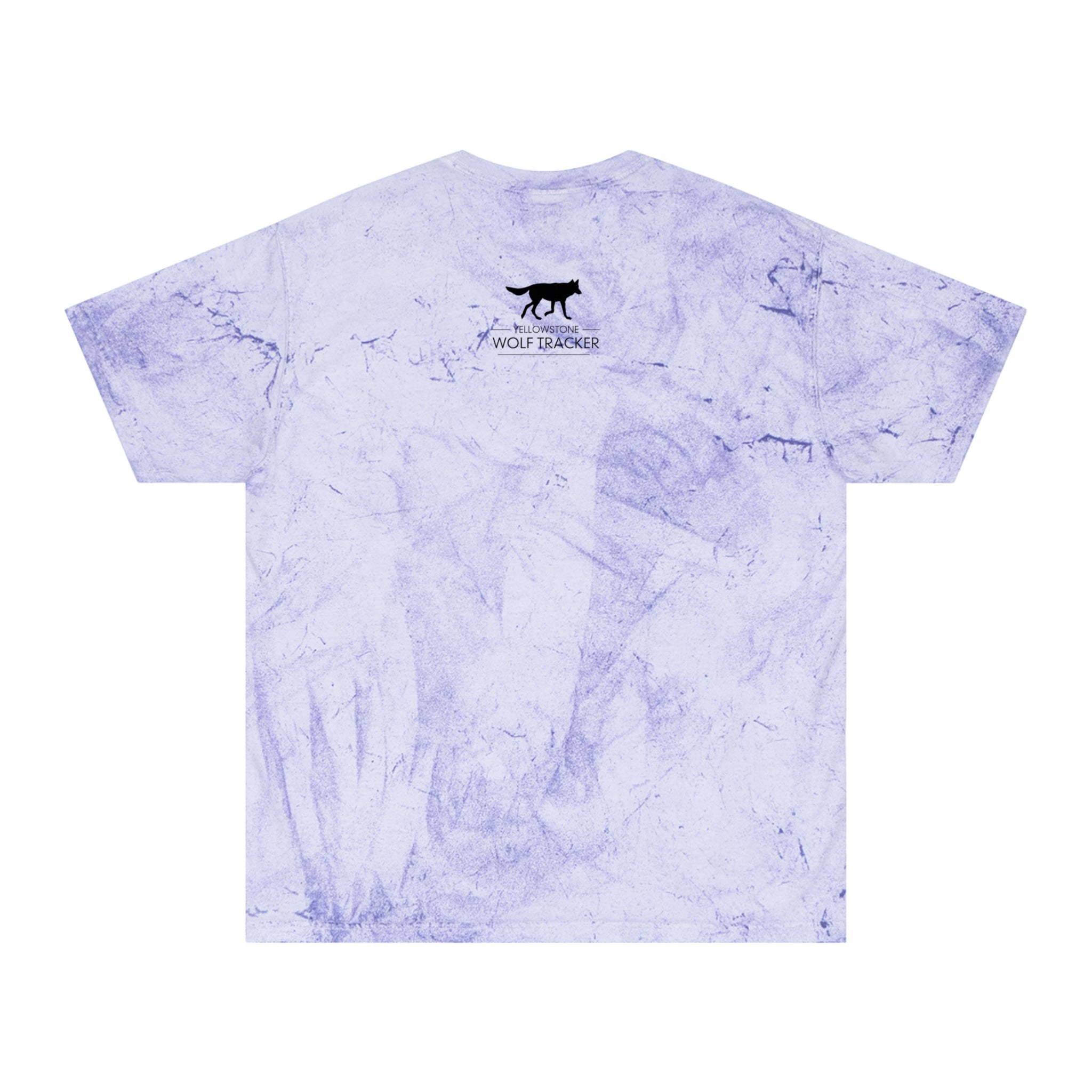 Howling Wolf Graphic T‑Shirt – Rustic Wolf Tracker Tee